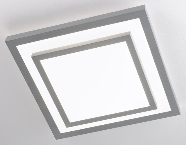 Deckenleuchte CLIPPER III von casa NOVA in Grau oder Weiß, dimmbar mit LED und kühlem Weißlicht - Bild 1