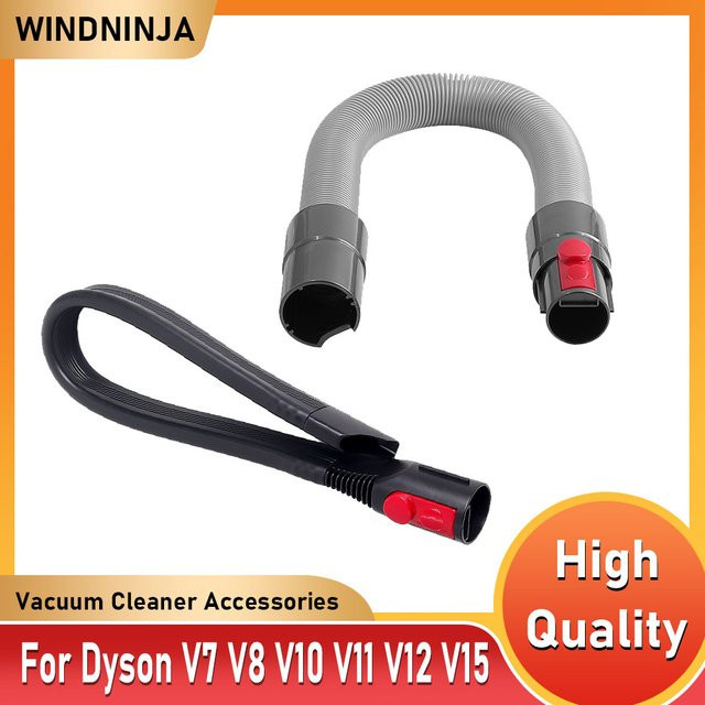 Flexible Fugendüse Verlängerungsschlauch für Dyson Staubsauger, Farbe: Schwarz, Länge: 58,5 cm, Durchmesser: 3,5 cm - Bild 1