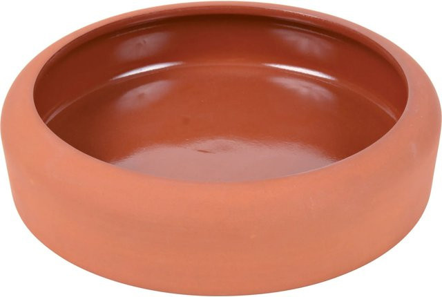 Trixie Keramiknapf mit abgerundetem Rand in Braun, 600 ml, Durchmesser: 19 cm - Bild 1