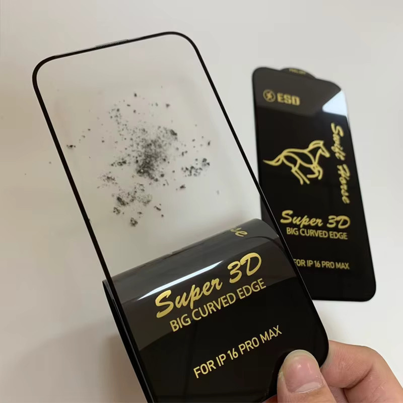 100 Stück Sinzean 3D Voll Gehärtetes Glas Screen Protector für iPhone 17 16 15 14 13 12 11 Pro Max XR XS Transparent - Bild 5