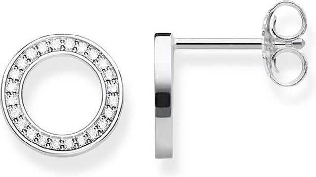 Thomas Sabo Ohrring, 925 Silber, Zirkonia, Damen - Bild 1