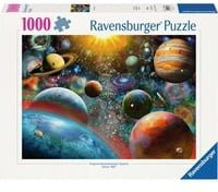 Ravensburger Puzzle Planeten und Sonnensystem für erfahrene Puzzler, 1000 Teile, farbenfroh - Bild 1
