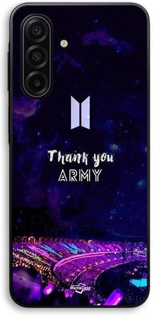 Samsung Galaxy A17 Handyhülle BTS Maniacase Schwarz - Bild 1