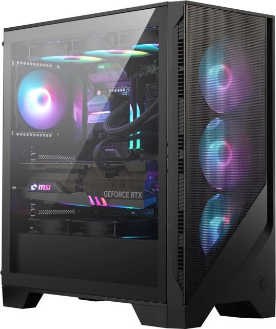 Captiva Entry Gaming R10-0009 Gaming-PC in Schwarz mit AMD Ryzen 5 5500, RTX 5060 Ti 8GB GDDR7, 16GB RAM, 1TB SSD, WiFi 6 und Windows 11 - Bild 1