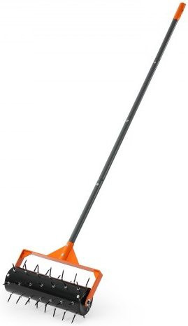 VEVOR Rollrasen-Belüfter manueller Rasenbelüfter mit 42 Stacheln und 150 cm langem Griff, befüllbare Walze für verdichtete Böden im Garten und Rasen - Bild 1