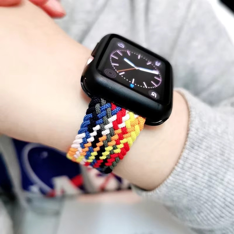 Geflochtenes Solo-Loop-Armband, Textil, Bunt, Unisex - Bild 3