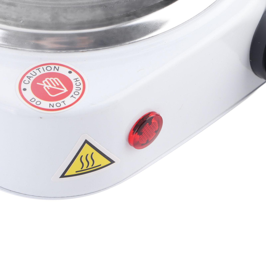 TOMTOP JMS Elektrische Mini-Kochplatte mit 500 W in Weiß - Bild 3