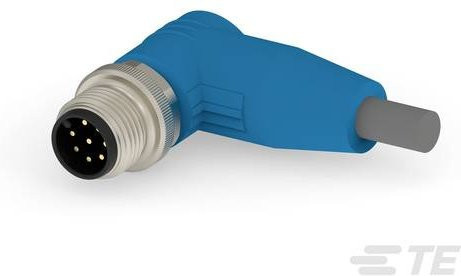 TE Connectivity T4161220008-001 Sensor-Aktor-Steckverbinder konfektioniert blau 5er Pack - Bild 1