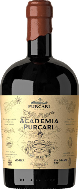 Chateau Purcari Academia Viorica 2022 Orangefarbener Wein, Moldova, 0,75 l - Bild 1