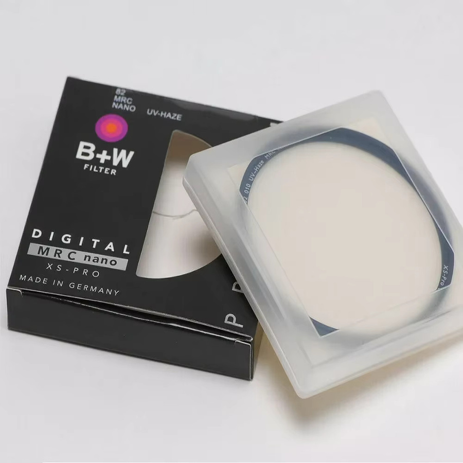 B+W UV XS PRO MRC Nano HAZE Schutzfilter für Nikon Sony Canon Kamera in Schwarz - Bild 4