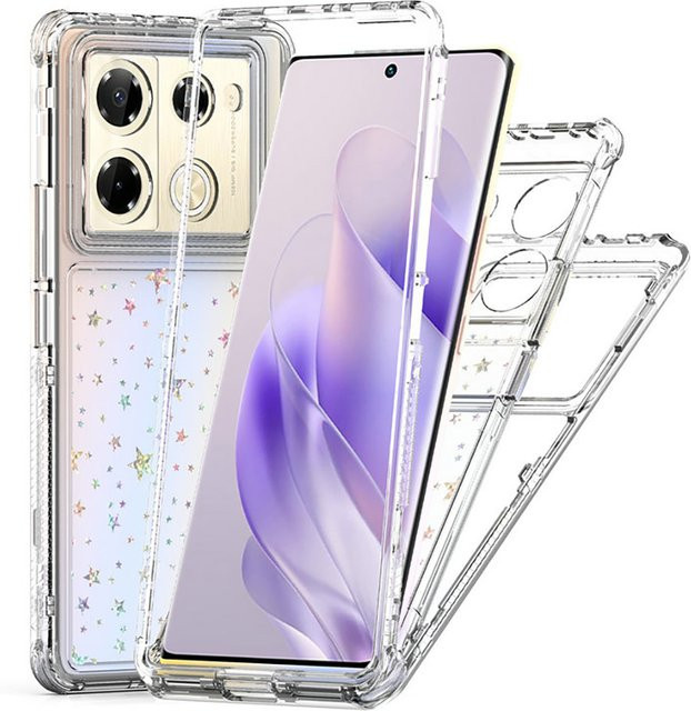 Luxus Schutzhülle für Infinix Note 40 Pro Plus 5G in Transparent - Bild 1