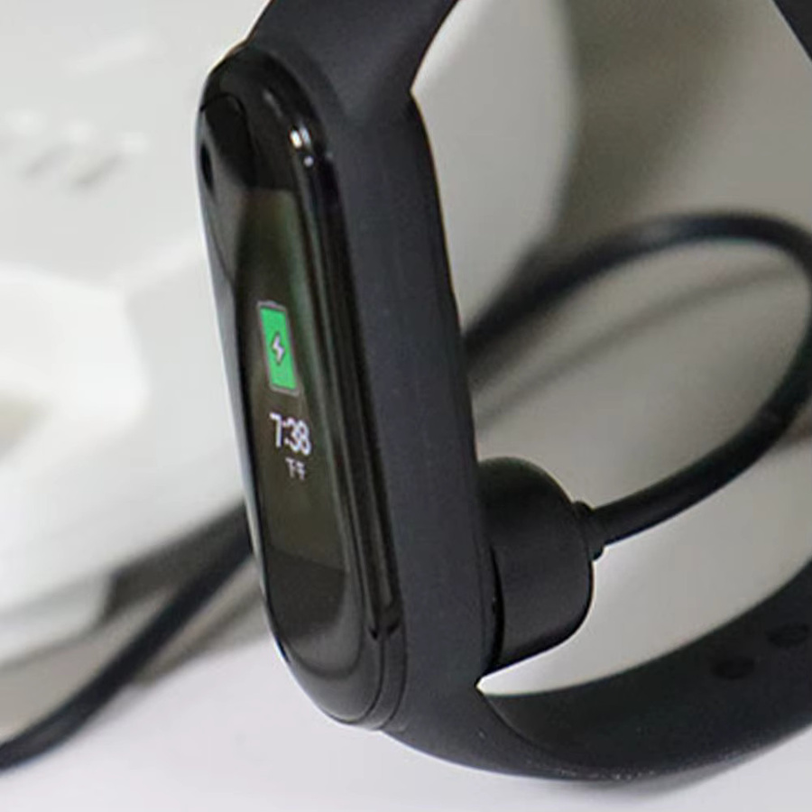 2 Stück USB-Ladekabel für Xiaomi Mi Band 5 6 7 Ladestation in Schwarz - Bild 4