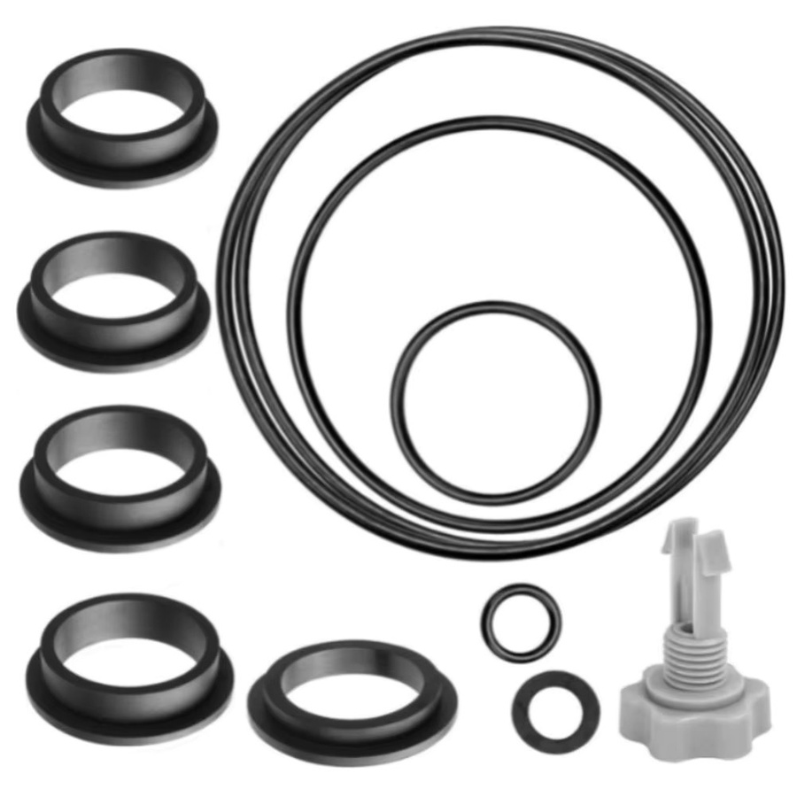 Intex Ersatzteile Dichtungssatz für Sandfilter-Pumpen, Schwarz - Bild 6