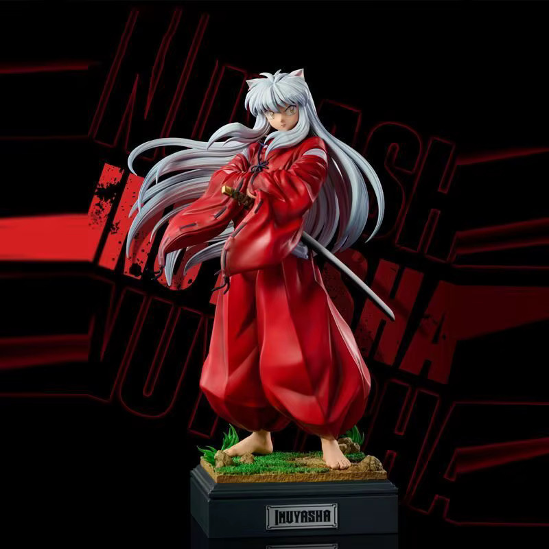 Bandai Inuyasha Figur, Anime GK Figur, Stehende Statue, 34cm - Bild 5