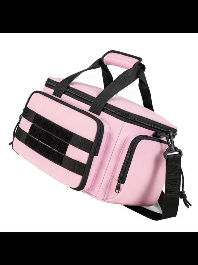 Wasserdichte Werkzeugtasche in Pink mit großem Fassungsvermögen und verdicktem Boden, 14 Zoll - Bild 6