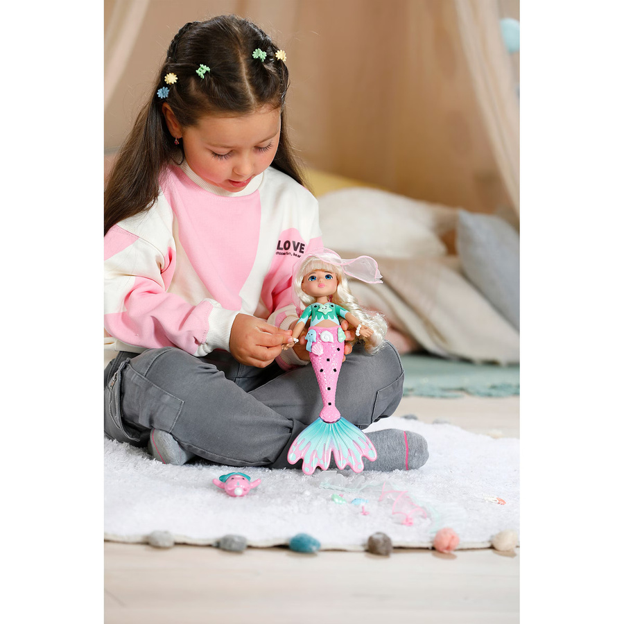 Zapf Creation BABY born Meerjungfrau Glam Up Sparkle Puppe ab 4 Jahren - Bild 2
