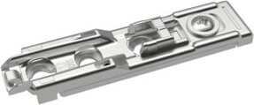 Hettich MB-Linear-Montageplatte Distanz 1,5mm für Sensys/Intermat, Stahl vernickelt, Silber - Bild 1