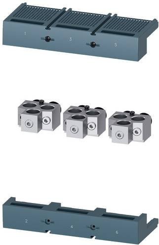 Siemens Rundleiteranschlussklemme 3VA9673-0JG32 in Grau - Bild 1