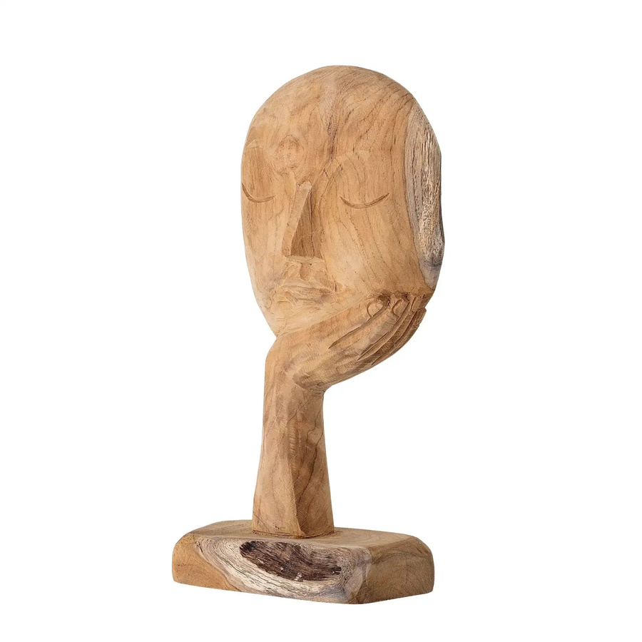 Bloomingville Dekoration Cacia aus Holz in Braun, skandinavisch, Höhe: 35 cm - Bild 1