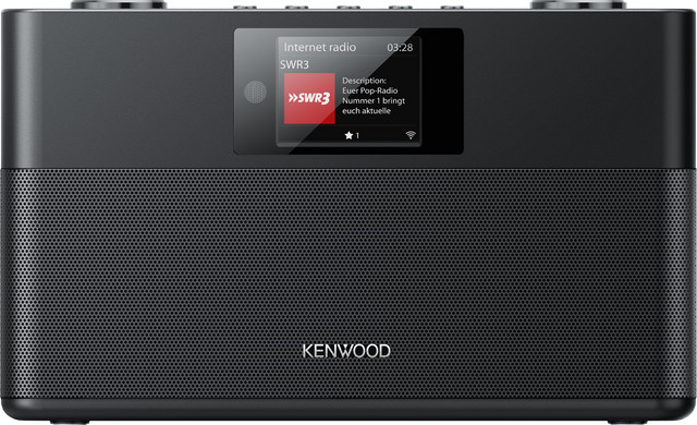 Kenwood CR-ST120S-B Internetradio mit DAB+ in Schwarz - Bild 1