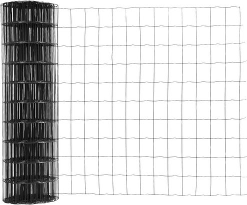 FLORAWORLD Gitterzaun aus Stahl in Anthrazit-Grau, H: 100 cm, L: 1000 cm - Bild 1
