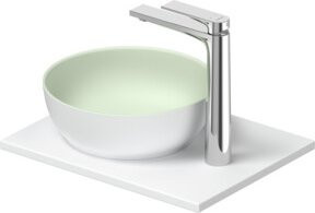 Duravit Konsolenwaschtisch Sivida in Weiß s-matt, B: 41 cm, T: 33 cm - Bild 1