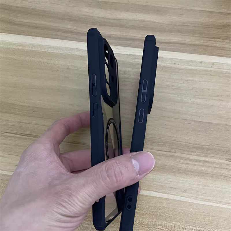Magnetische Schutzhülle für Infinix Note 50 Pro, Note 50 und 50 Pro Plus 4G, transparente Acrylschale mit MagSafe Kompatibilität und stoßfestem Bumper - Bild 3