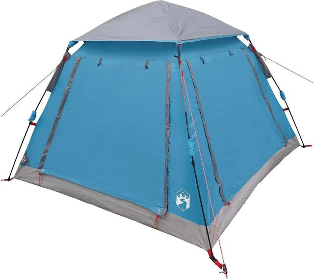 vidaXL Sofort-Zelt mit Regenhaube für 3 Personen, schnell abnehmbar, 42008400 - Bild 1