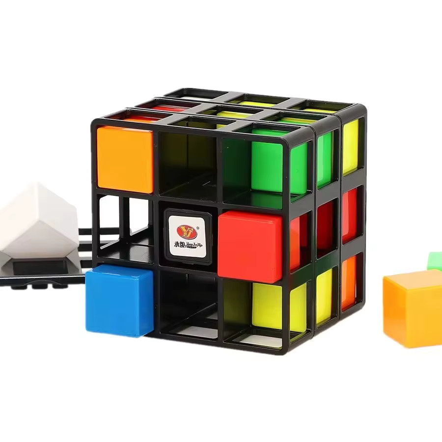 Yj Zauberwürfel 3x3, Puzzle, Geschicklichkeit, ab 6 Jahren - Bild 4