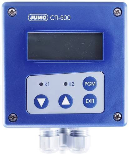 Jumo Induktiver Leitfähigkeits-, Konzentrations- und Temperatur-Messumformer in Blau (00445843) - Bild 1