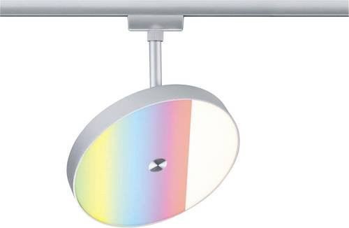 Paulmann URail Hochvolt-Schienensystem-Leuchte mit Spot, 7.5W, Chrom matt, dimmbar und ZigBee-Steuerung - Bild 1