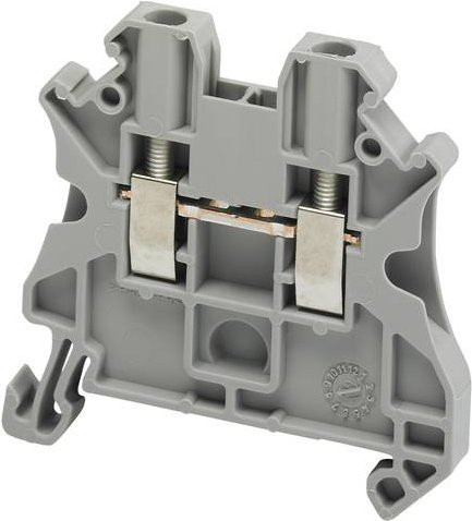 Schneider Electric NSYTRV22 Klemmleiste, Grau, 50 Stück - Bild 1