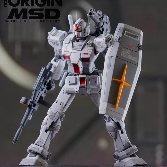 HEROCROSS GTO RX-78-2, Montage-Mech-Figuren-Bausatz, 1/144 - Bild 1