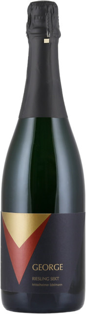 Weingut George Edelmann Riesling Winzersekt, brut, 2023, 0,75 l - Bild 1