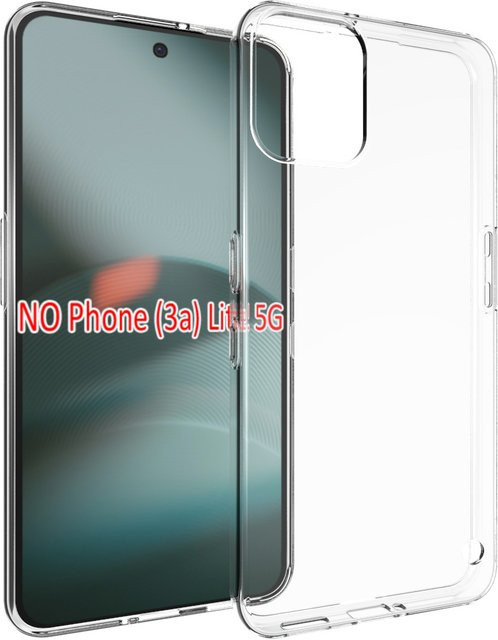 Transparente Silikon-Handyhülle für Nothing Phone 3A Lite A001T, ultradünne Schutzhülle - Bild 1
