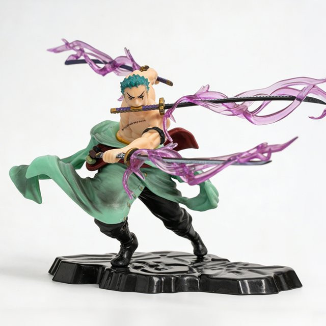 Bandai One Piece Roronoa Zoro, Actionfigur, 10cm - Bild 1