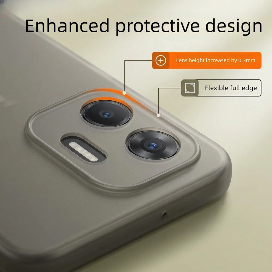 Mattierte TPU-Softcover Schutzhülle für OnePlus 15T 15 13 12 T Pro mit MagSafe Kompatibilität in Schwarz und Grau - Bild 1