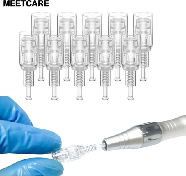 MEETCARE Mikronadel Patrone für Dermastift, 1-42 Pin, Runde 3D 5D - Bild 1