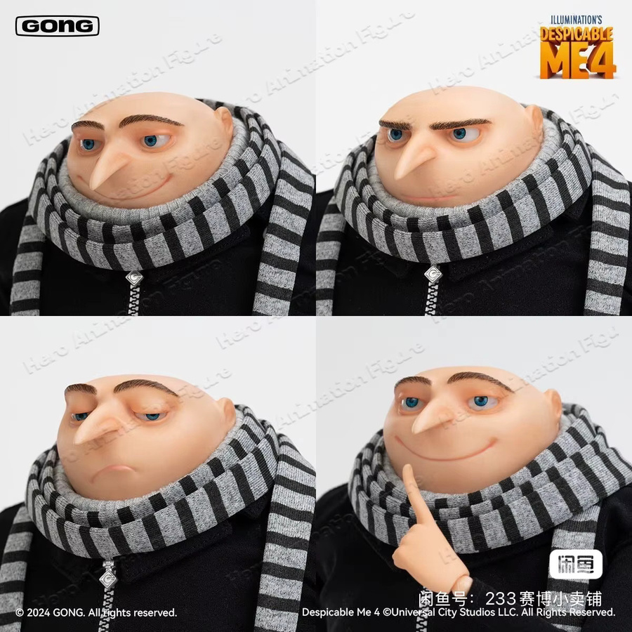 Bandai Despicable Me Gru 1/8 Commoner Actionfigur, Einzelfigur - Bild 2