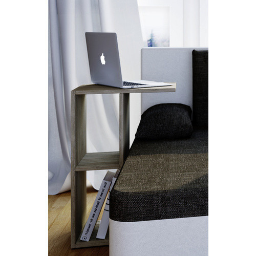 VCM Couchtisch Nachto in Braun, Rechteckig, B/H/T: 40 x 60 x 45 cm - Bild 3