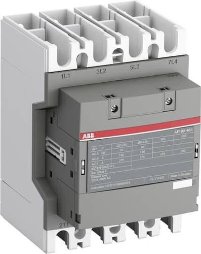ABB Schütz AF190-40-00-11 in Grau mit 4 Schließern und 90kW - Bild 1