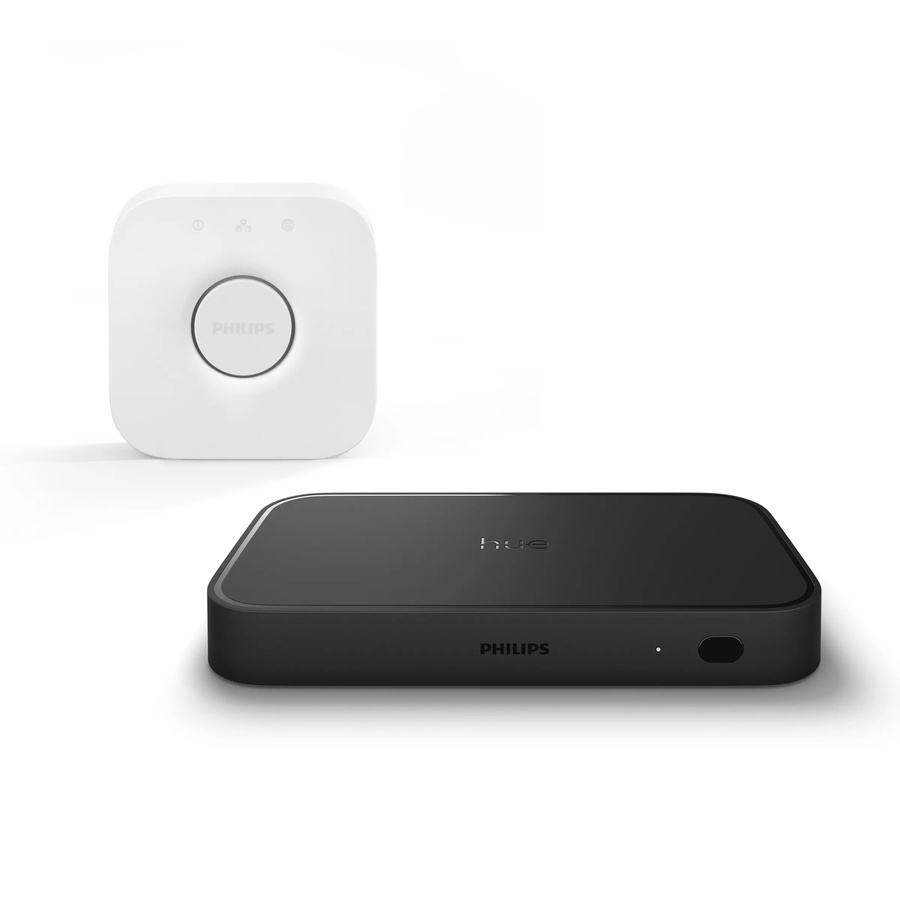 Philips Hue Sync Box 8K und Bridge Set in Weiß mit HDMI - Bild 1