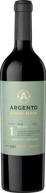 Avinea Argento Single Block Malbec, Rotwein, Mendoza, 2021, trocken, 0,75 l - Bild 1