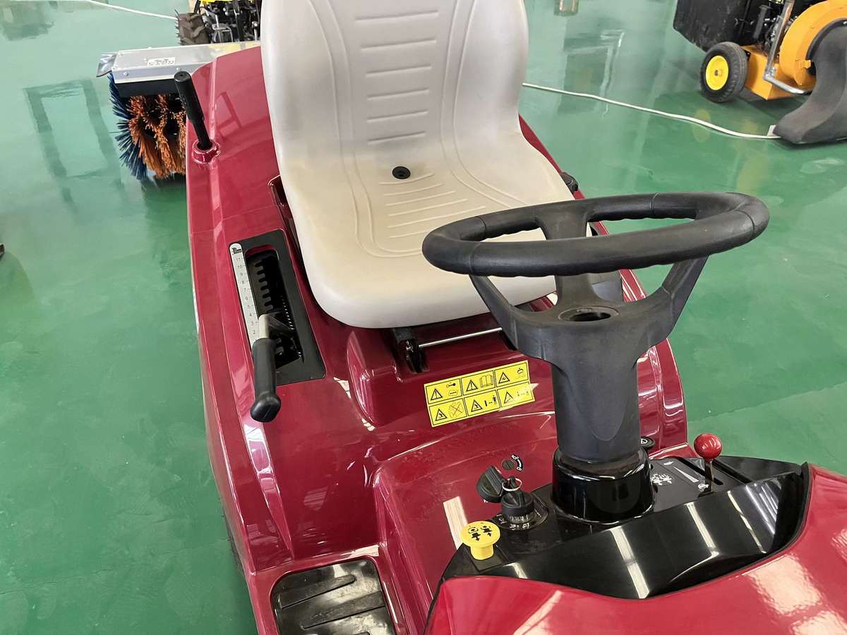 RELYMG Zero-Turn Aufsitzrasenmäher in Rot mit 127 cm Schnittbreite - Bild 5