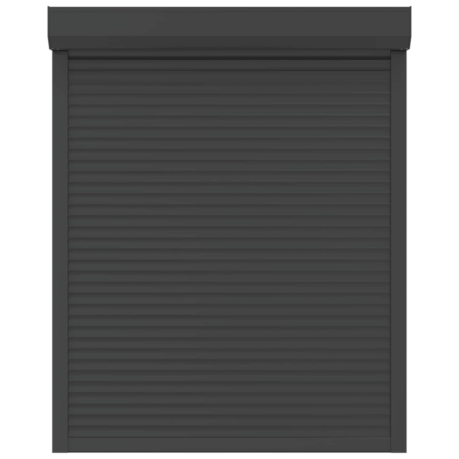 Rollladen von VD Home Furnishing aus Aluminium und Polyurethan in Anthrazitgrau, B: 120 cm, H: 150 cm - Bild 3