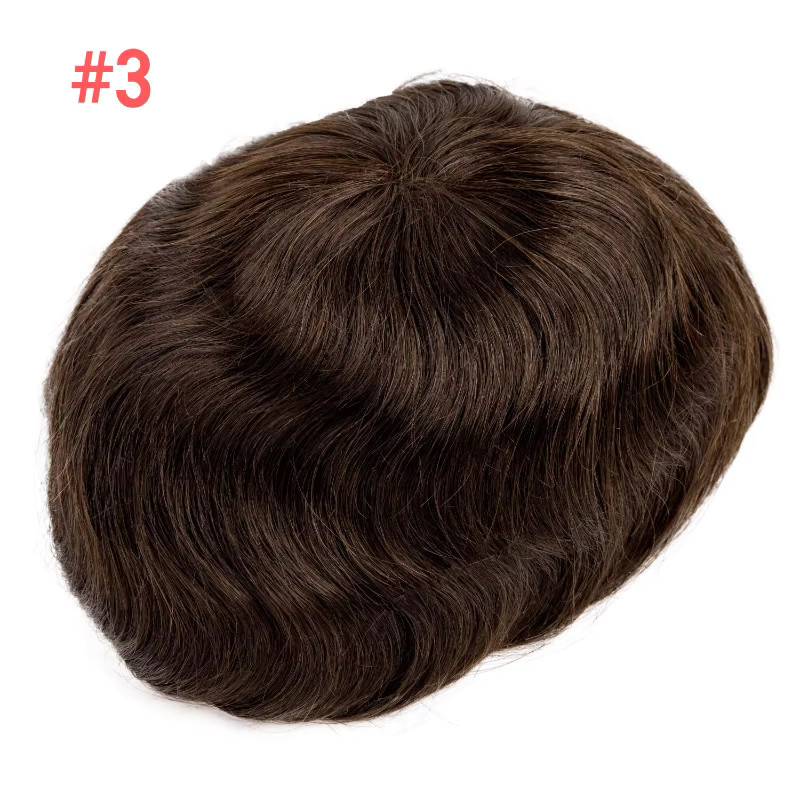 Haarprothese Mono Top, 100 % Echthaar, Herren - Bild 5