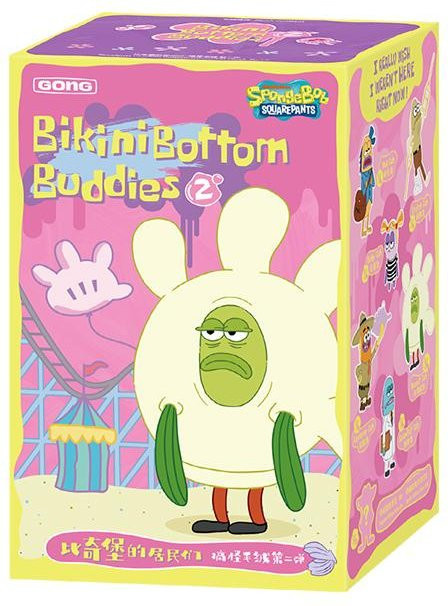 POP MART Bikini Bottom Buddies, Plüschserie, Einzelfigur, ab 14 Jahren - Bild 1
