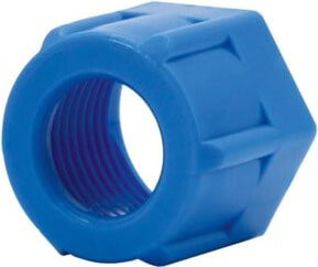 Riegler Klemm-Mutter M16x1,0 aus blauem Kunststoff für 12/9 mm Schlauch - Bild 1