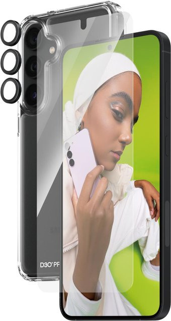 PanzerGlass 3-in-1 Schutz Set für Samsung Galaxy S24+ Ultra-Wide Fit in Transparent - Bild 1