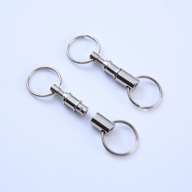 Schlüsselanhänger abnehmbar, Doppelring, Unisex - Bild 1